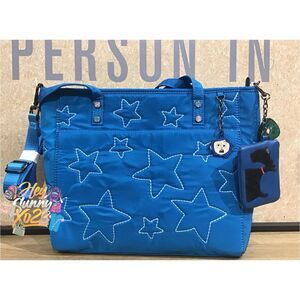 Coraline Stars Quilted Tote Bag